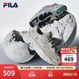 FILA斐乐女鞋跑步鞋情侣同款老爹鞋FILA MARS火星鞋男鞋休闲运动鞋 【女款】奶白/木薯粉-GT 36