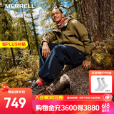 迈乐（Merrell）男女款户外越野徒步鞋MOAB GTX防水透气防滑抓地耐磨登山鞋 J035797 灰深兰-3 GTX男款 40