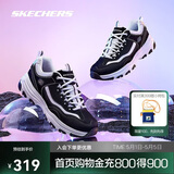 斯凯奇奥利奥|女鞋黑白老爹鞋复古熊猫鞋透气运动鞋88888250