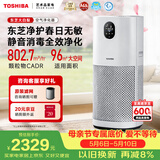 东芝（TOSHIBA）大白梨空气净化器除花粉过敏源甲醛pm2.5等离子消杀母婴家用病毒细菌医护级卫健委备案家用