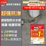 德高德高水不漏1号 速干水泥 快速堵漏宝 卫生间防水补漏堵漏王2KG/包