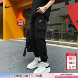 耐克（NIKE）运动裤子男裤 26夏季新款长裤跑步束脚裤针织百搭休闲裤卫裤男 FN3806-010/工装大口袋/加绒 L (175/80A)