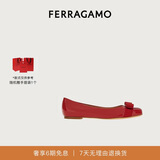 菲拉格慕（Ferragamo）女士Varina芭蕾舞平底鞋  0592125_1D _80 礼物送女友