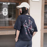 MLB凉感短袖T恤情侣宽松幻彩背标26新款3ATSB1463-50BKS-XL