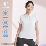 乔丹POLO衫女t恤舒适商务休闲夏季速干短袖女士运动上衣