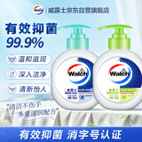威露士抑菌洗手液250ml+250ml青柠盈润 杀菌泡沫丰富易冲洗护手儿童学生
