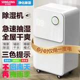 松井（SONGJING）除湿机家用24L小型静音空气净化一体机室内卧室客厅抽湿器书房地下室吸湿去湿除潮干燥神器SJ-125E 24L/天 【高温高湿】SJ-125E