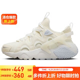 耐克NIKE女子休闲鞋气垫HUARACHE秋款运动鞋DQ8031-101顶峰白36.5