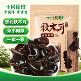 十月稻田东北秋木耳 500g 黑木耳 干木耳 肉厚无根 火锅煲汤食材