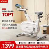麦瑞克（MERACH）动感单车自发电家用智能调阻运动健身器材室内静音自行车 绝影ONE 自发电-10KG飞轮组-白色