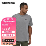 巴塔哥尼亚（Patagonia）男女情侣款通勤P-6 Logo混纺棉休闲潮流户外透气短袖T恤 38504 GLH L 176/185(CM)  80/91(KG)