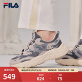 FILA斐乐女鞋跑步鞋情侣同款老爹鞋FILA MARS火星鞋男鞋休闲运动鞋 【女款】烟灰/鸽子灰-FD 37.5