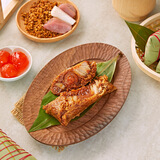 国芳粽子肉粽新鲜现做 蛋黄肉粽180gx8只 湖州非遗粽子源头直发