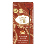 格力高（Glico）百醇注心巧克力味饼干棒休闲零食 提拉米苏48g