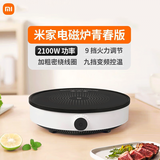 米家小米电磁炉青春版家用套装双频迷你型火锅汤锅炒菜火力智能温控 米家电磁炉青春版