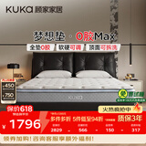 顾家家居（KUKA）梦想垫MAX全垫0胶床垫5073软硬可调席梦思可拆洗弹簧床垫2026新款