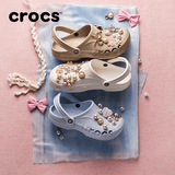 卡骆驰（CROCS）贝雅洞洞鞋男鞋女鞋轻便耐磨一脚蹬拖鞋休闲鞋百搭花园鞋|10126 卵石色-2V3(含智必星) 37 /38(230mm)