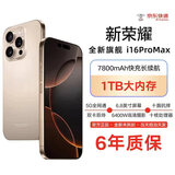 新荣耀【厂牌】手机原装正品新机2026新款1TB大内存电竞AI超7800mAh快充长续航6400W拍照抗摔AI智能全新 钛沙金 16GB+512GB