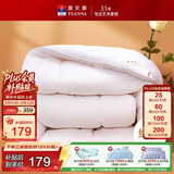 富安娜 舒暖 加厚纤维被 双人冬季加厚保暖被芯 8.2斤 230*229cm 白色