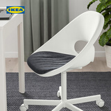 宜家（IKEA）PYNTEN菲藤坐垫椅子垫坐垫办公室久坐家用卧室座垫加厚 天蓝色椅垫33x32cm