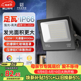 佛山照明led投光灯户外射灯室外照明灯庭院灯探照灯100W天耀IP66
