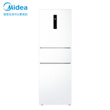 美的（Midea）239升三门冰箱白色家用小户型三开门风冷变频一级能效节能宿舍租房电冰箱MR-251WTPE【国家补贴】