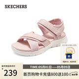 斯凯奇（Skechers）女鞋凉鞋户外舒适透气沙滩鞋复古百搭时尚休闲鞋119487