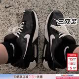 耐克（NIKE）男袜女袜 26新款训练透气短中长袜快干休闲跑步健身运动nike袜子 SX7677-010/黑色/三双装/中袜 M/24-26厘米/38-42码