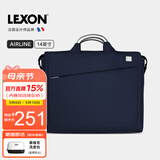 乐上（LEXON）手提电脑包商务男女单肩公文包15.6英寸苹果笔记本包大容量文件包