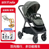 巧儿宜（JOIE）婴儿推车双向推行高景观可折叠大轮胎手推车Finiti 乌木灰（送背带/摇椅）
