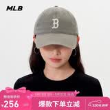 MLB帽子男女棒球帽生日礼物软顶鸭舌帽休闲遮阳3ACPVV14N-43KAP