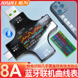 炬为Type-C PD多功能手机充电测试仪数显电压电流表usb充电检测仪 蓝牙联机版USB/Type-c检测仪