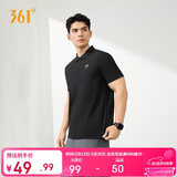 361°短袖男士t恤春夏季运动服速干衣跑步健身上衣polo衫652624109H-5