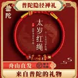 普陀山隐径2026马年本命年手链红绳编织红玛瑙手绳tai岁护身转运 2026升级款-红玛瑙【生肖马】【2026年值岁岁】
