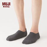 MUJI MUJI 男式 合脚直角 运动船袜 F9SA004 深灰色 25-27cm/40-44码