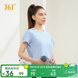 361°短袖女t恤夏季新款运动跑步速干衣宽松瑜伽服母亲节662424126H-2