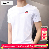 耐克（NIKE）短袖男款 2026夏季新运动服装圆领休闲衣跑步健身半袖透气男士t恤 纯棉亲肤/柔软舒适/热推款/建议拍小一码 L 【175】体重130~150斤左右