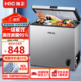 HIC冰柜家用小型大容量冷柜卧式 冷藏冷冻转换柜 卧式保鲜柜节能 母乳柜 单温丨冷冻或保鲜丨一级能效丨 428L