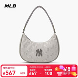 MLB包包女腋下包挎包手提包单肩包拎包时尚送礼物3ABQS014N-50CGL-F