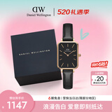丹尼尔惠灵顿（DanielWellington）DW女士手表复古小方表轻奢小众石英腕表520礼物送女友DW435