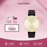 Calvin KleinCK手表永恒款皮表带时尚石英女表女25200008【520礼物】