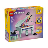 乐高（LEGO）积木31392 钢琴与猫男女孩儿童玩具生日礼物