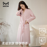 猫人【100%纯棉】女士睡衣女浴袍女四季通用睡袍全棉家居服女26年新品