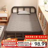 星奇堡 折叠床单人家用简易床加床加固午休小床成人办公室硬板铁床 70cm宽【经济款+加厚框架】