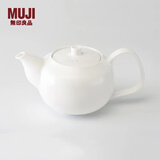 MUJI骨瓷 茶壶 茶具泡茶壶水壶 1000mL