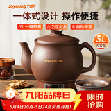 九阳（Joyoung）煎药壶 中药壶中药锅熬药罐 3L大容量一体式全自动陶瓷电砂锅智能家用养生壶炖药煲电药壶GD111