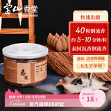 富山香堂（FushanKodo）泰国9291沉香倒流香40粒熏香纯家用正宗天然香塔倒流烟香薰
