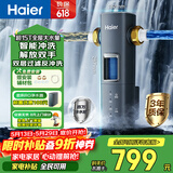 海尔（Haier）前置过滤器超15T/H大通量家用顶配鲜活水40微米可视化自动反冲洗净水器银河pro HQZ60-HFAZ26
