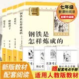 朝花夕拾 西游记 钢铁是怎样炼成的 骆驼祥子（全4册）升级版 适用新版人教教材配套阅读 名师推荐考点精炼 初中七年级必读课外阅读书经典文学名著指定读物 无障碍阅读青少年文学