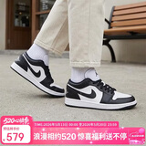 Jordan男女休闲鞋 AJ1熊猫 AJ 1情人节礼物运动鞋DC0774-101黑白44